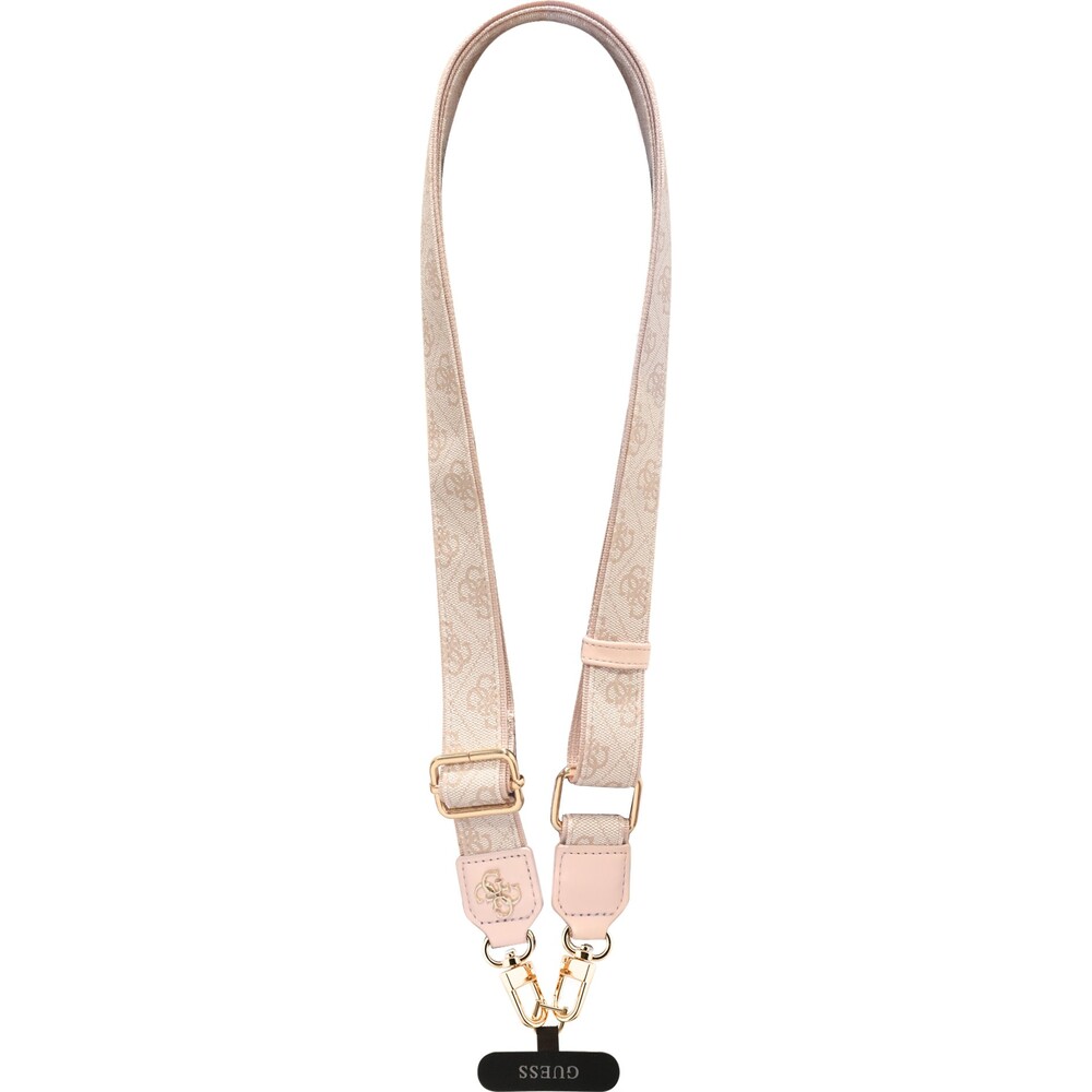 Guess-Crossbody-popruh-PU-4G-Metal-Logo-ruzovy