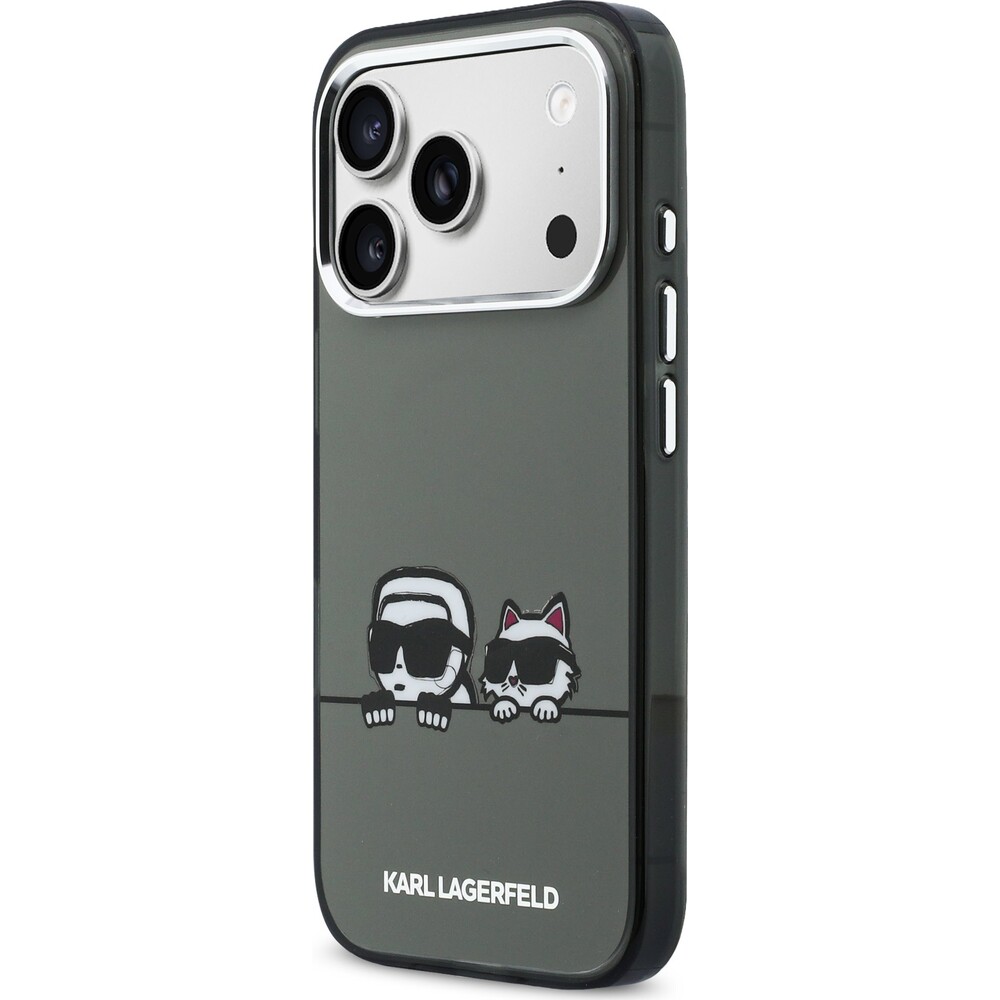 Karl-Lagerfeld-IML-K-CH-Heads-Logo-MagSafe-kryt-iPhone-17-Pro-Max-cerny