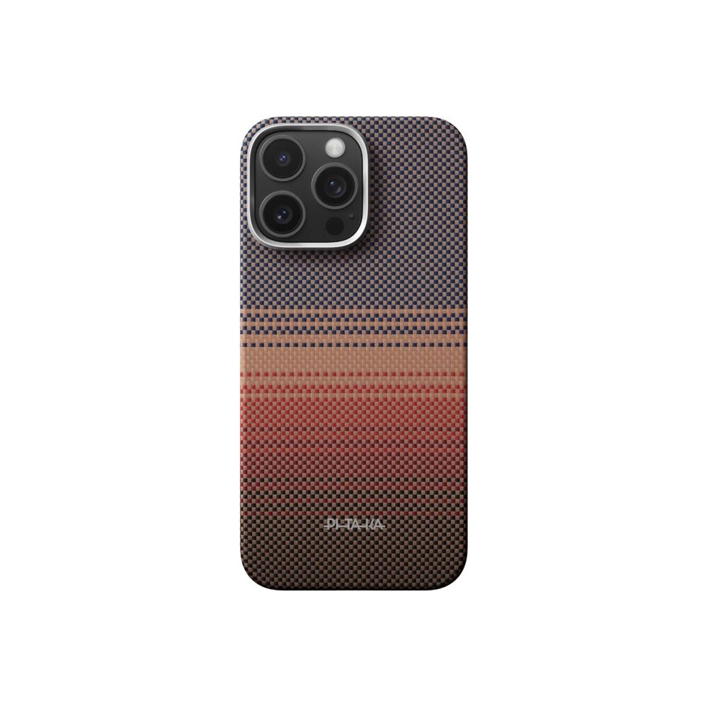 Pitaka-Ultra-Slim-Case-MagSafe-kryt-iPhone-16-Pro-Sunset-PitaTap-