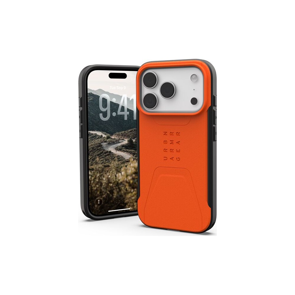 UAG-Civilian-Magsafe-kryt-iPhone-17-Pro-oranzovy