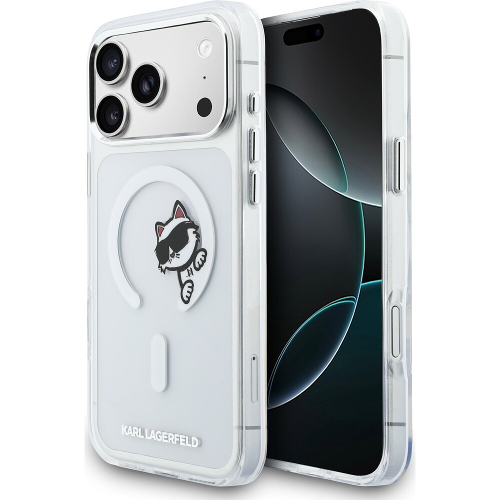 Karl-Lagerfeld-IML-Choupette-Peekaboo-MagSafe-kryt-iPhone-17-Pro-Max-ciry