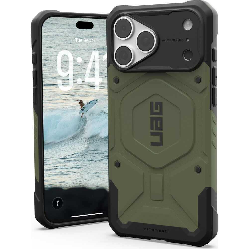 UAG-Pathfinder-MagSafe-kryt-iPhone-18-Pro-Max-17-Pro-Max-zeleny