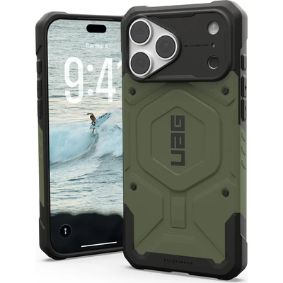 UAG Pathfinder MagSafe kryt iPhone 18 Pro Max/17 Pro Max zelený