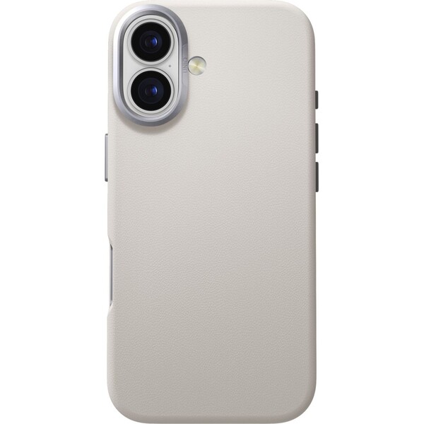 UNIQ-Lyden-Premium-Leatherette-MagClick-MagSafe-kryt-iPhone-17-Clay