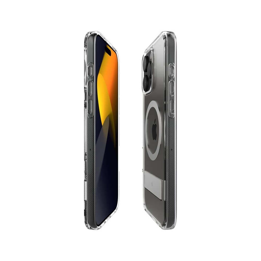 Spigen-Caseology-Capella-MagSafe-Kickstand-kryt-iPhone-16-Pro-clear-gray