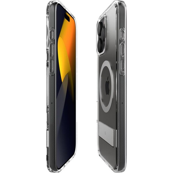 Spigen-Caseology-Capella-MagSafe-Kickstand-kryt-iPhone-16-Pro-clear-gray