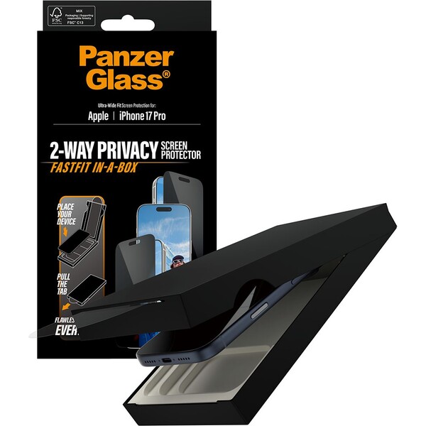 PanzerGlass-Privacy-sklo-Apple-iPhone-17-Pro-s-bezprasnym-aplikacnim-boxem