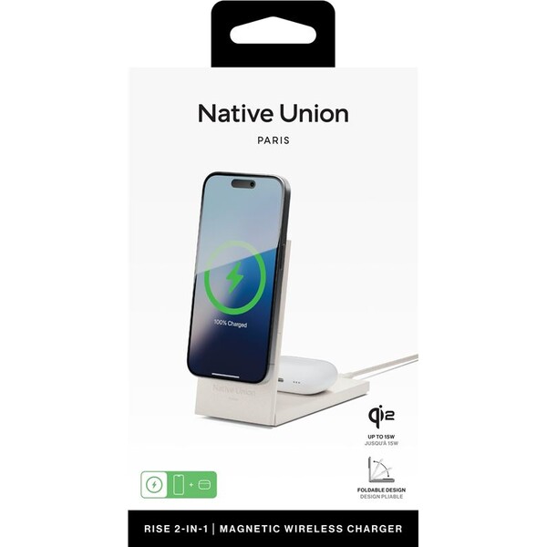 Native-Union-Rise-2v1-Qi2-MagSafe-bezdratova-nabijecka-seda
