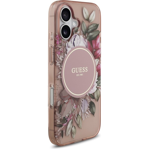 Guess-IML-Flowers-Strap-MagSafe-kryt-iPhone-17-ruzovy
