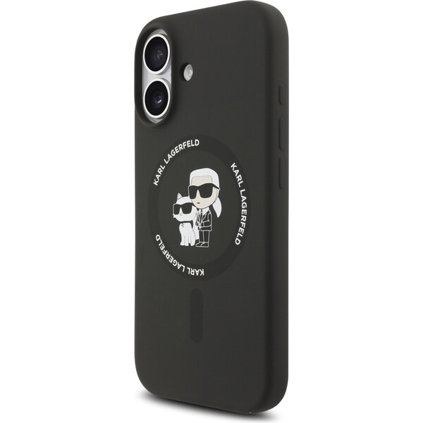 Karl-Lagerfeld-Liquid-Silicone-Karl-and-Choupette-MagSafe-kryt-iPhone-17-cerny