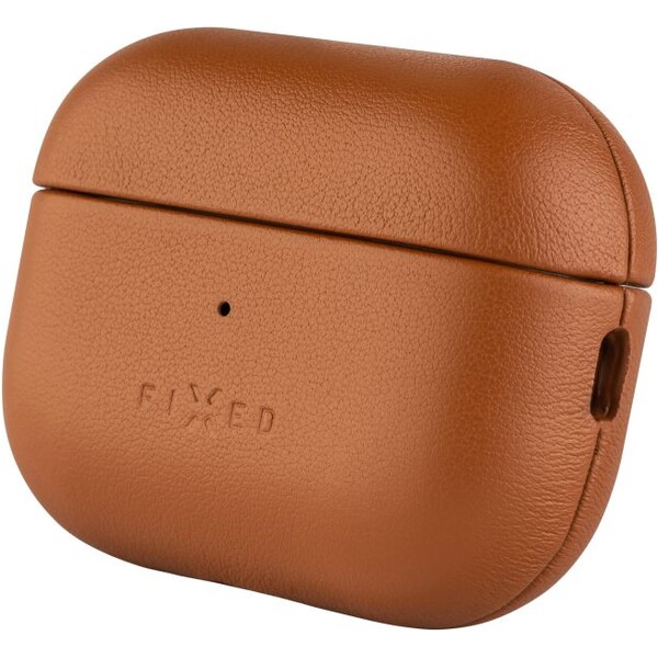 FIXED-PodsLeather-kozene-pouzdro-pro-Apple-AirPods-3-hnede