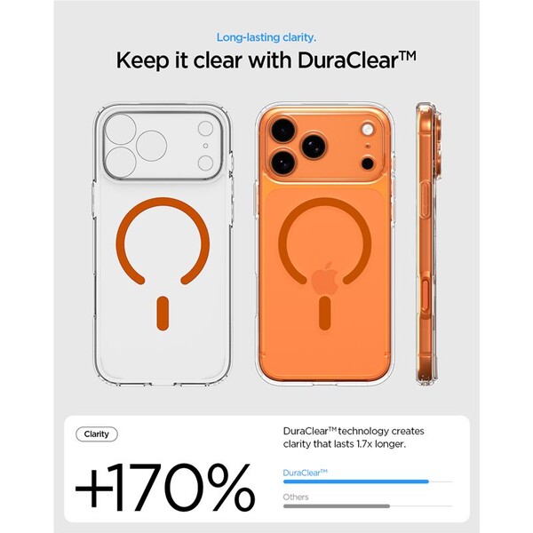 Spigen-Ultra-Hybrid-MagSafe-kryt-iPhone-17-Pro-Max-clear-orange