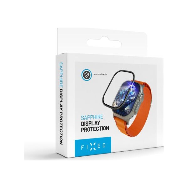 FIXED-safirove-sklo-pro-Apple-Watch-Ultra-s-ocelovym-rameckem