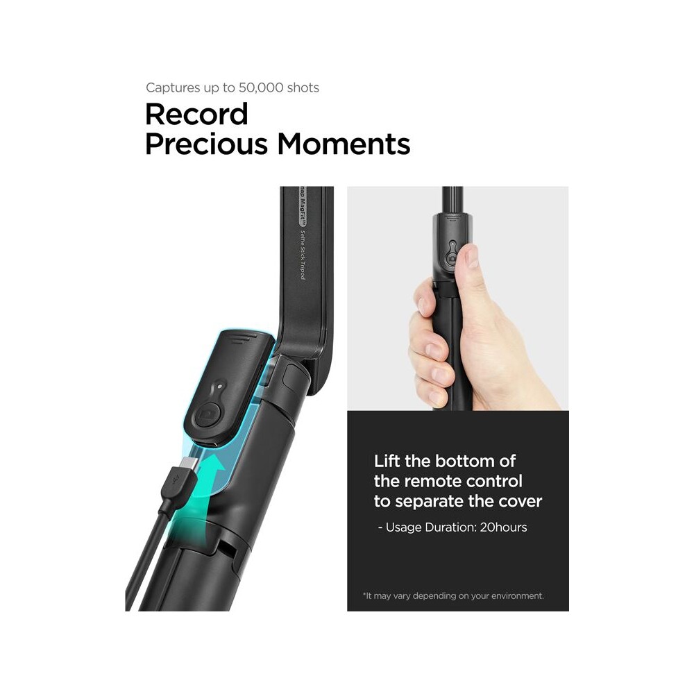 Spigen-MagSafe-Tripod-Selfie-Stick-longer-version-cerna