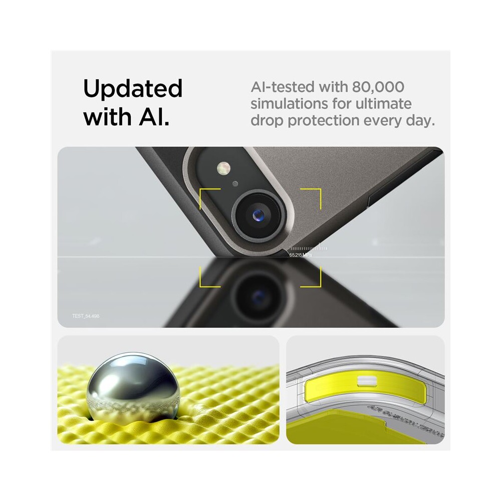 Spigen-Tough-Armor-MagSafe-kryt-iPhone-17e-16e-sedy