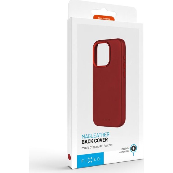 FIXED-MagLeather-kozeny-kryt-s-MagSafe-Apple-iPhone-16-Pro-cerveny