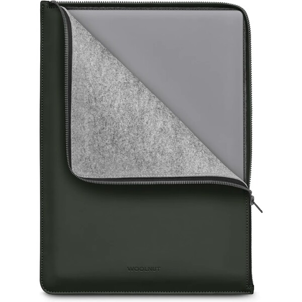 Woolnut-Matte-PU-Folio-pouzdro-MacBook-Pro-16-tmave-zelene
