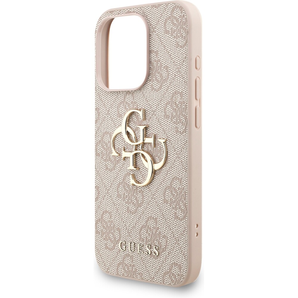 Guess-PU-4G-Metal-Logo-Strap-kryt-iPhone-15-Pro-Max-ruzovy