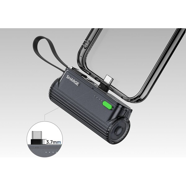 SHARGE-Flow-Mini-2-USB-C-powerbanka-22-5-W-cerna