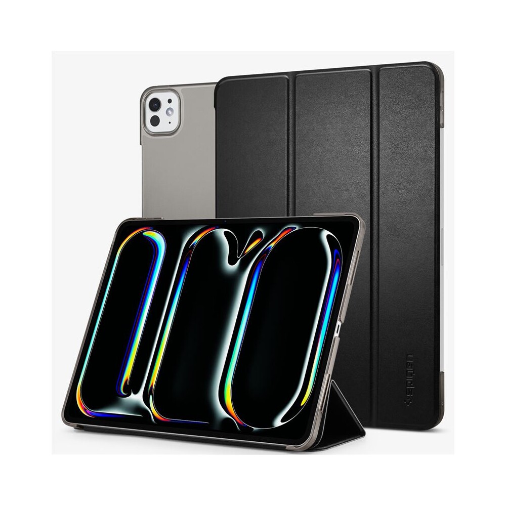 Spigen-Smart-Fold-pouzdro-iPad-Pro-11-2025-cerne