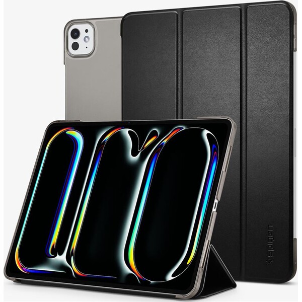 Spigen-Smart-Fold-pouzdro-iPad-Pro-11-2025-cerne