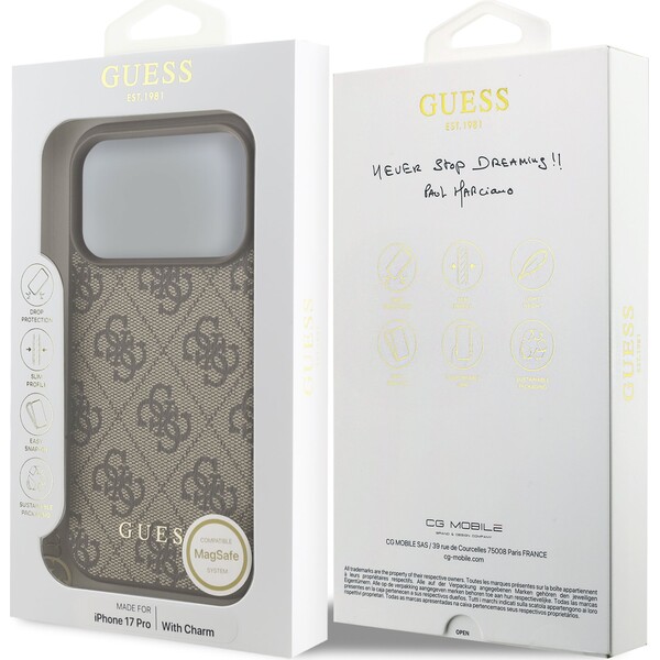 Guess-4G-Charm-kryt-iPhone-17-Pro-hnedy