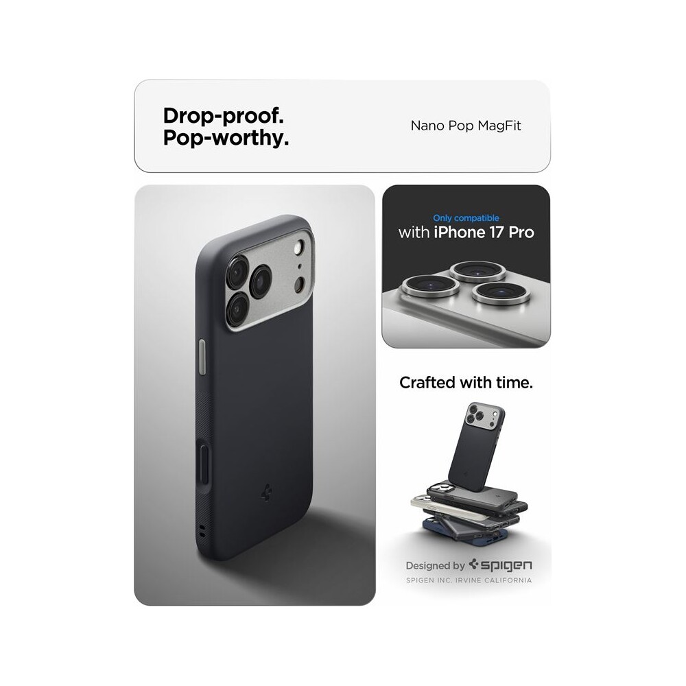 Spigen-Nano-Pop-MagSafe-kryt-iPhone-17-Pro-black-sesame