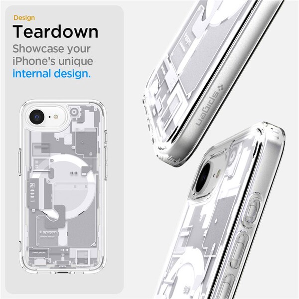Spigen-Ultra-Hybrid-MagSafe-kryt-iPhone-17e-16e-zero-one-white