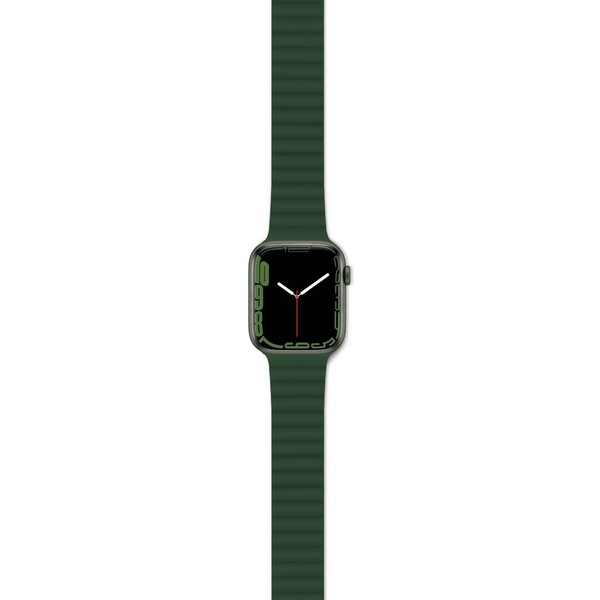 Epico-Watch-Strap-Magnetic-pro-Apple-Watch-38-40-41mm-seda-zelena
