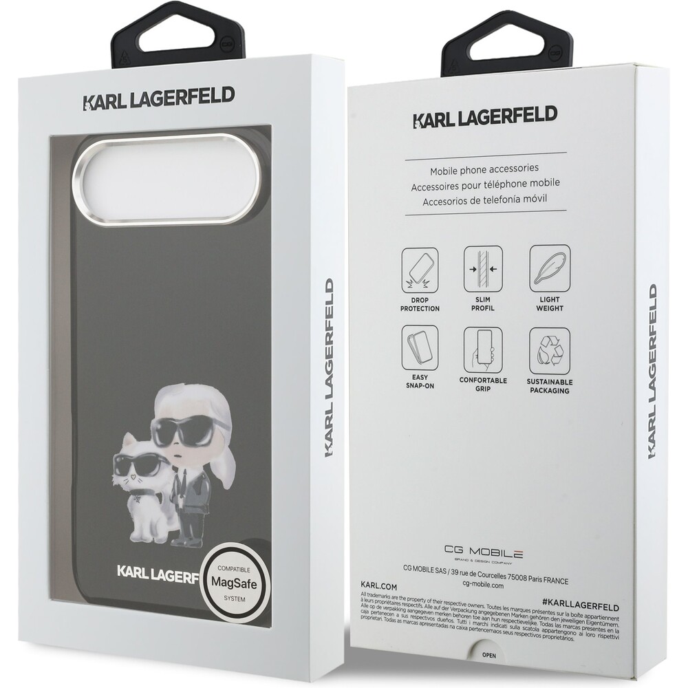 Karl-Lagerfeld-IML-Aquarelle-Karl-and-Choupette-kryt-iPhone-Air-cerny