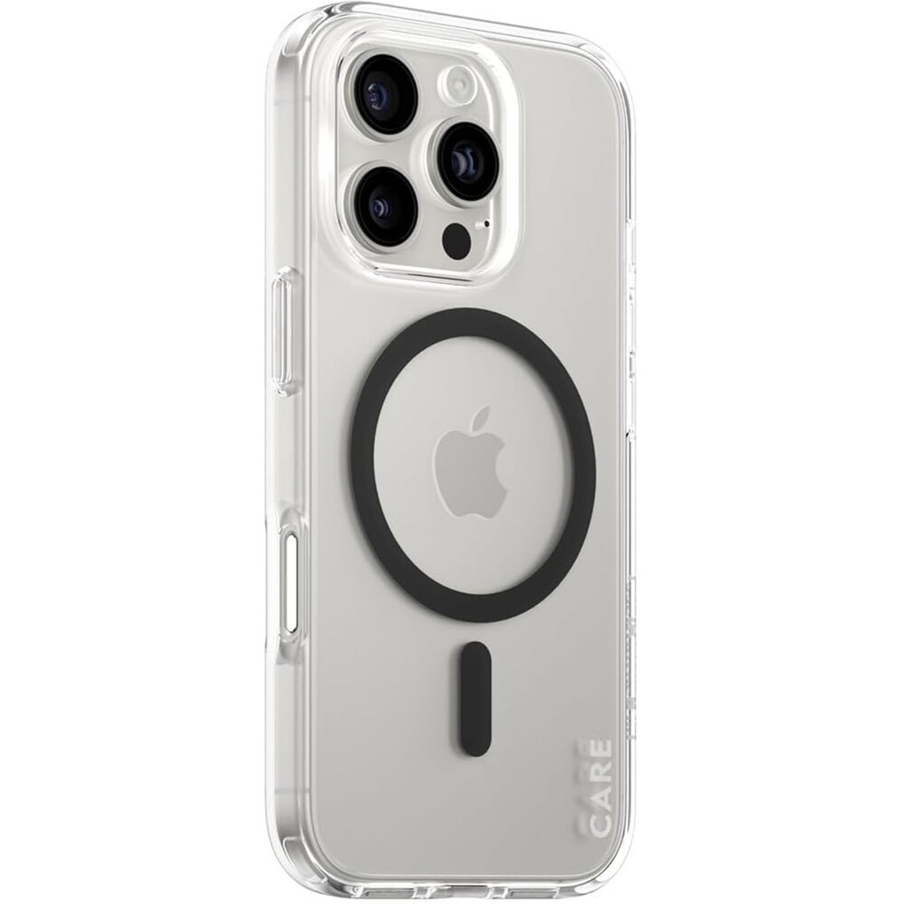 PanzerGlass-CARE-kryt-Apple-iPhone-16-Pro-MagSafe-Urban-Combat-ciry-cerny