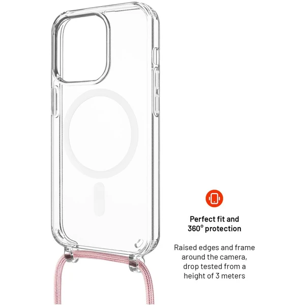 FIXED MagPure Neck kryt s růžovou šňůrkou na krk pro Apple iPhone 16 Pro Max - Pouzdra - Obrázek 33eb5a6ca1a8433c90d901b24bdefe8a