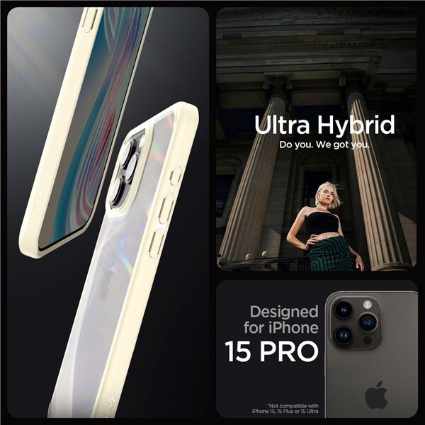 Spigen-Ultra-Hybrid-kryt-iPhone-15-Pro-bezovy