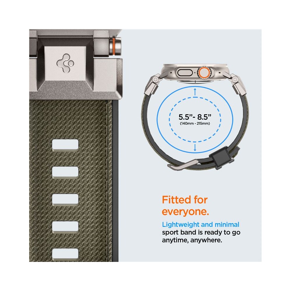Spigen-DuraPro-Armor-reminek-Apple-Watch-Ultra-49-46-45-44-42mm-tmave-zeleny