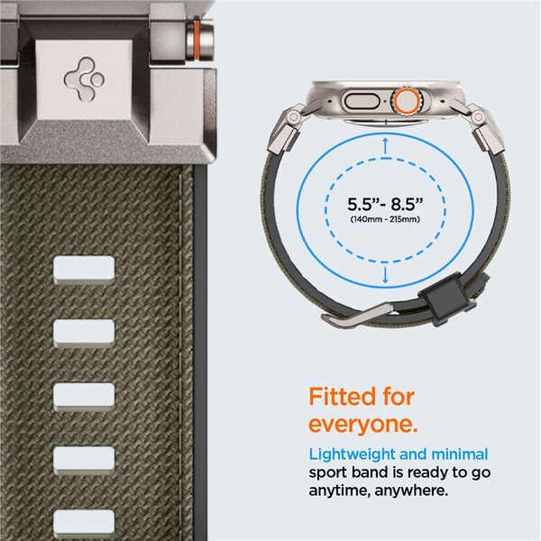Spigen-DuraPro-Armor-reminek-Apple-Watch-Ultra-49-46-45-44-42mm-tmave-zeleny