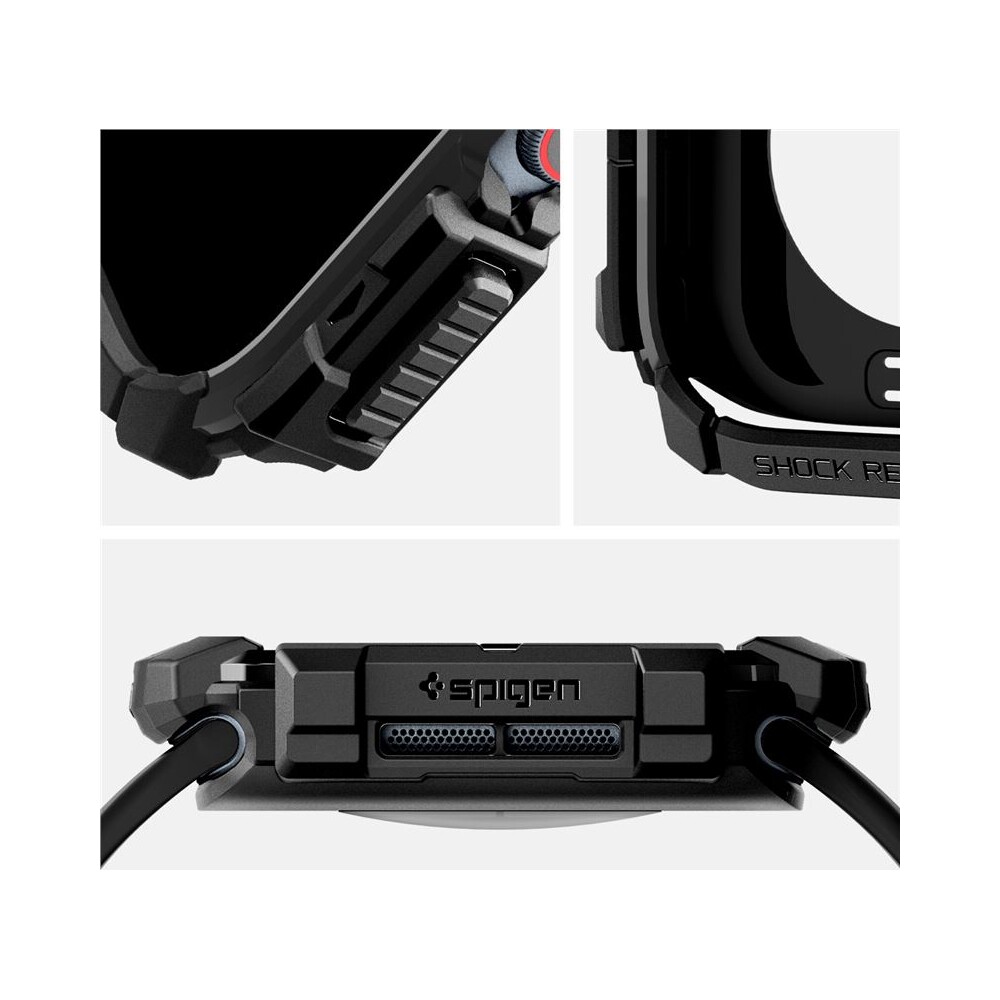 Spigen-Rugged-Armor-kryt-pro-Apple-Watch-10-11-42mm-matne-cerny