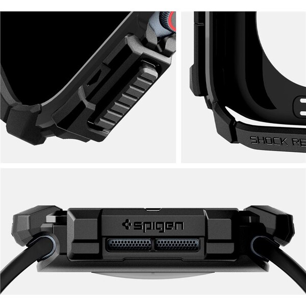Spigen-Rugged-Armor-kryt-pro-Apple-Watch-10-11-42mm-matne-cerny