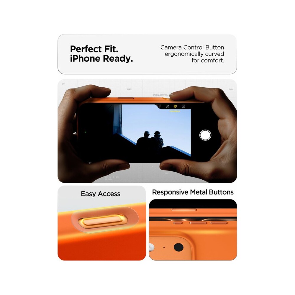 Spigen-Silicone-Fit-MagSafe-kryt-iPhone-17-Pro-cosmic-orange