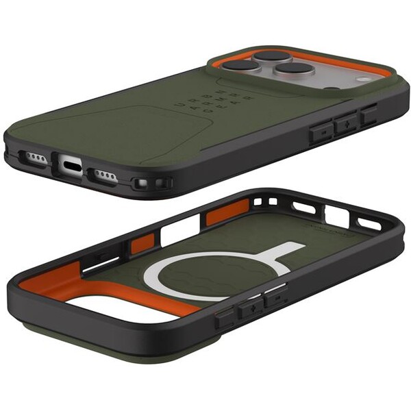 UAG-Civilian-Magsafe-kryt-iPhone-17-Pro-zeleny-oranzovy