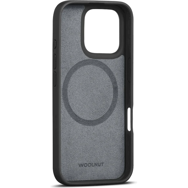 Woolnut MagSafe kožený kryt iPhone 16 Pro černý - Pouzdra - Obrázek 3488000O01