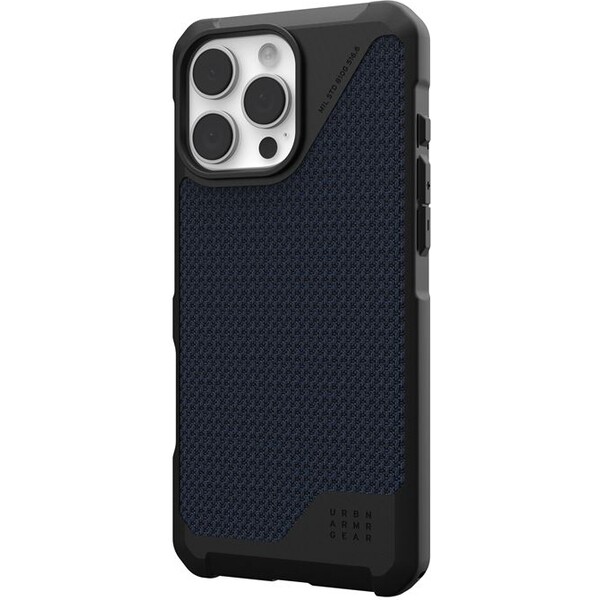 UAG-Metropolis-LT-Magsafe-Kevlar-kryt-iPhone-16-Pro-Max-tmave-modry