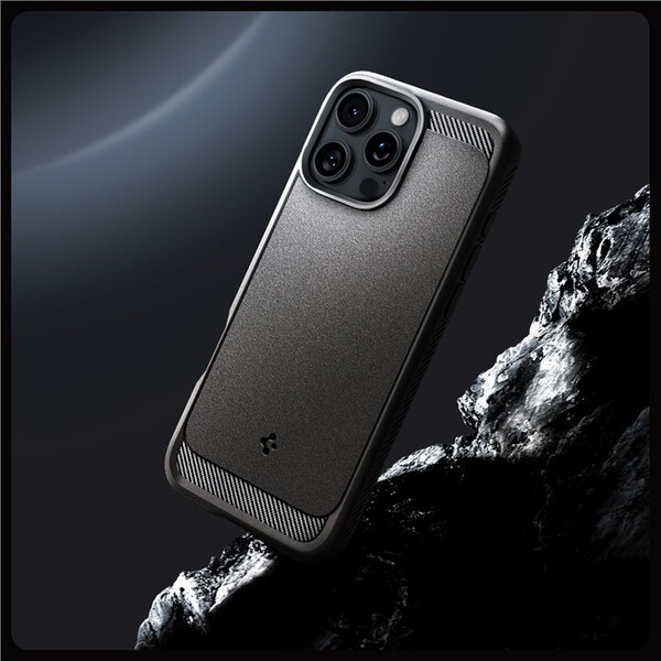 Spigen-Rugged-Armor-MagSafe-kryt-iPhone-16-Pro-Max-gray