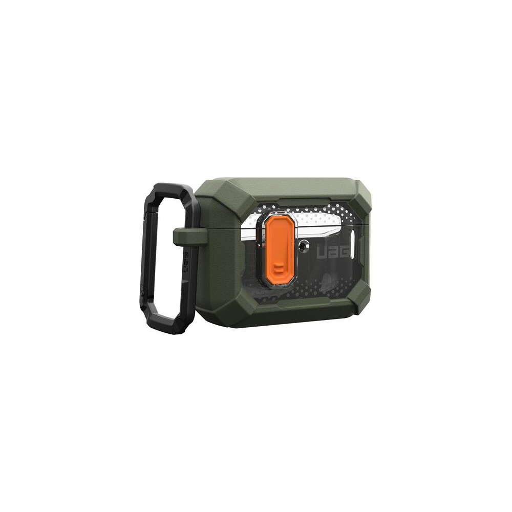 UAG-Plasma-pouzdro-Apple-AirPods-Pro-3-Generace-olivove-zelene