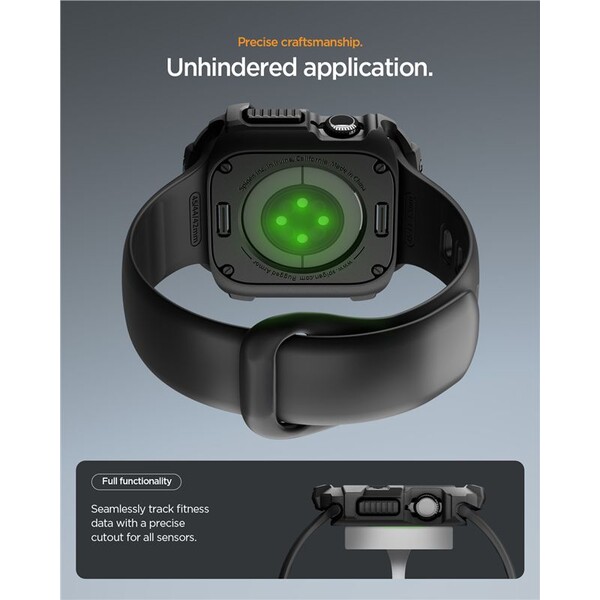 Spigen-Rugged-Armor-2-pouzdro-Apple-Watch-11-46mm-matte-black
