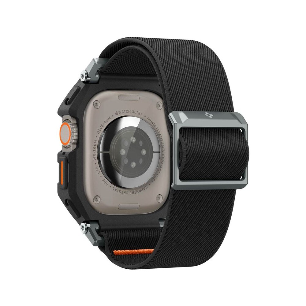 Spigen-Lite-Fit-Pro-reminek-Apple-Watch-Ultra-3-2-1-49mm-matne-cerny