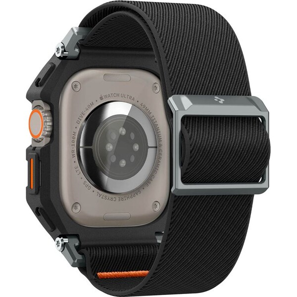 Spigen-Lite-Fit-Pro-reminek-Apple-Watch-Ultra-3-2-1-49mm-matne-cerny
