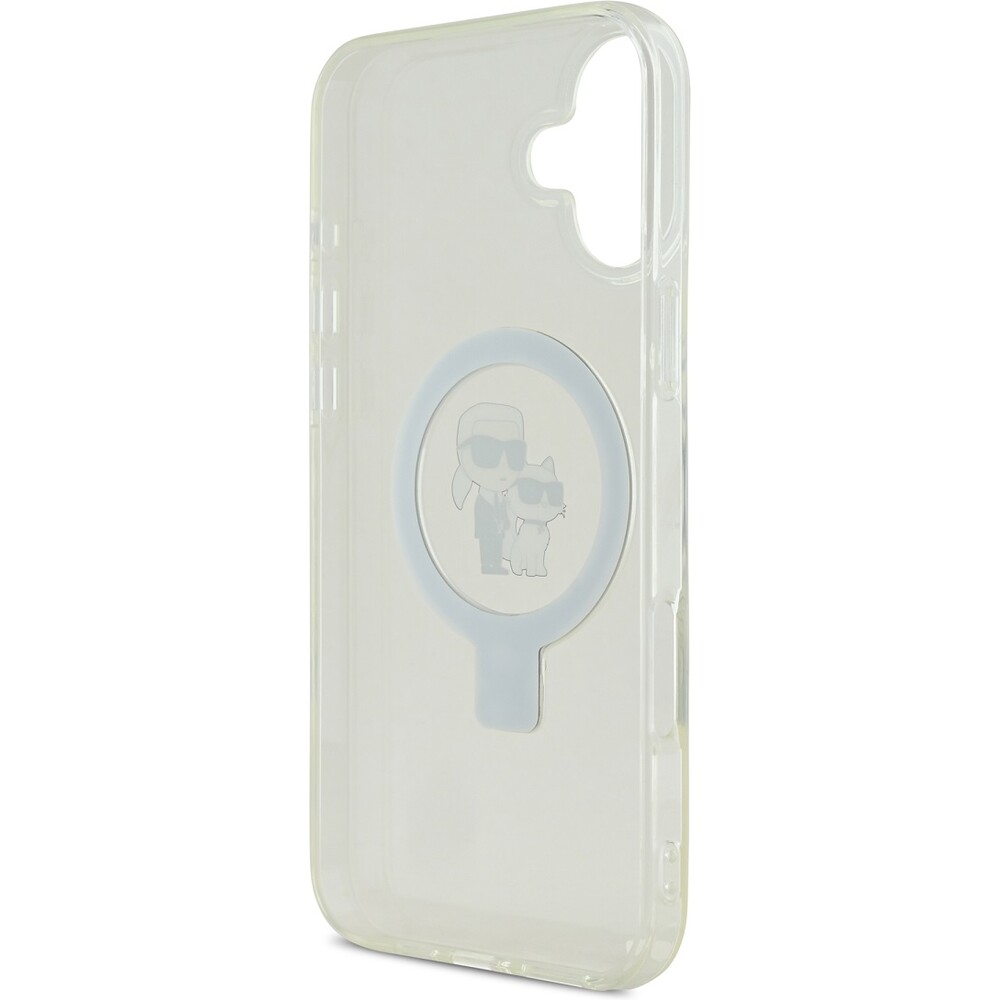 Karl-Lagerfeld-Ringstand-Karl-and-Choupette-MagSafe-kryt-pro-iPhone-16-Plus-bily