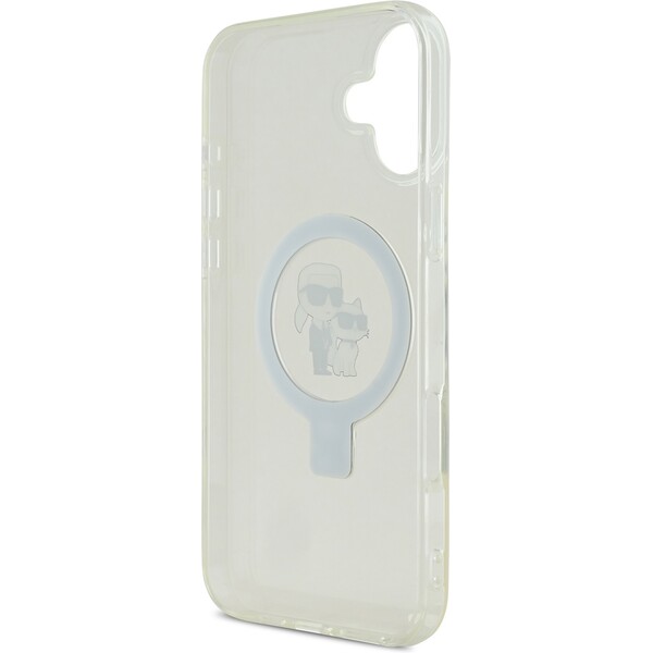 Karl-Lagerfeld-Ringstand-Karl-and-Choupette-MagSafe-kryt-pro-iPhone-16-Plus-bily
