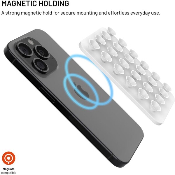 FIXED-MagMate-MagSafe-drzak-s-prisavkami-bily