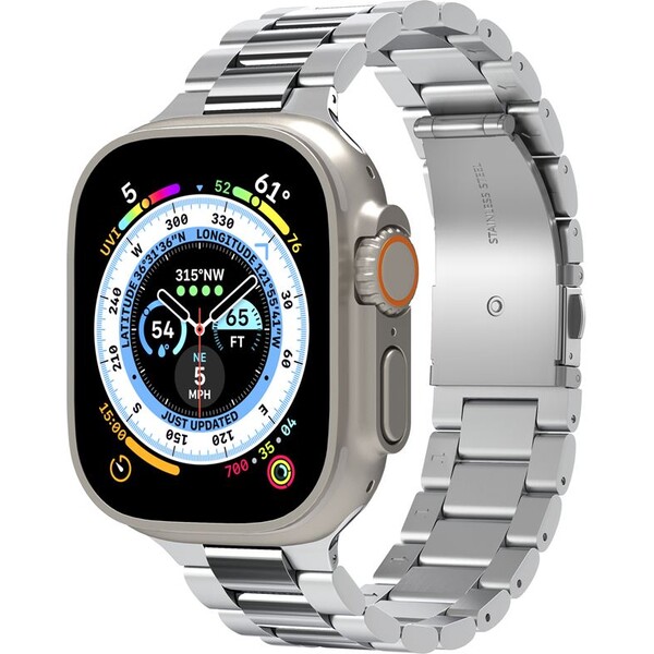 Spigen-Modern-Fit-316L-reminek-Apple-Watch-49-45-44-42mm-stribrny